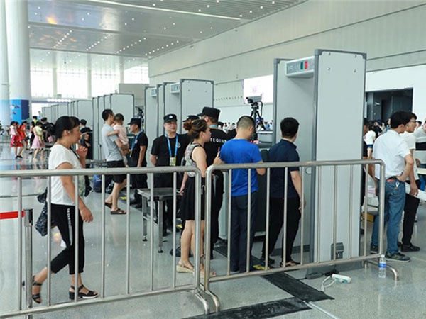 會(huì)場(chǎng)入口安檢門安檢